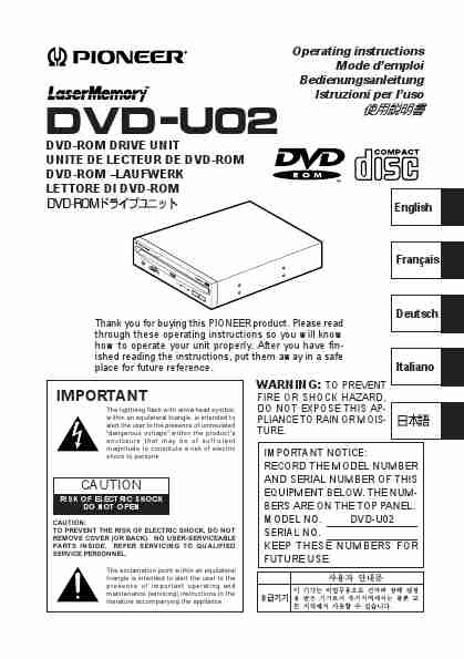 Pioneer DVD Recorder DVD-U02-page_pdf